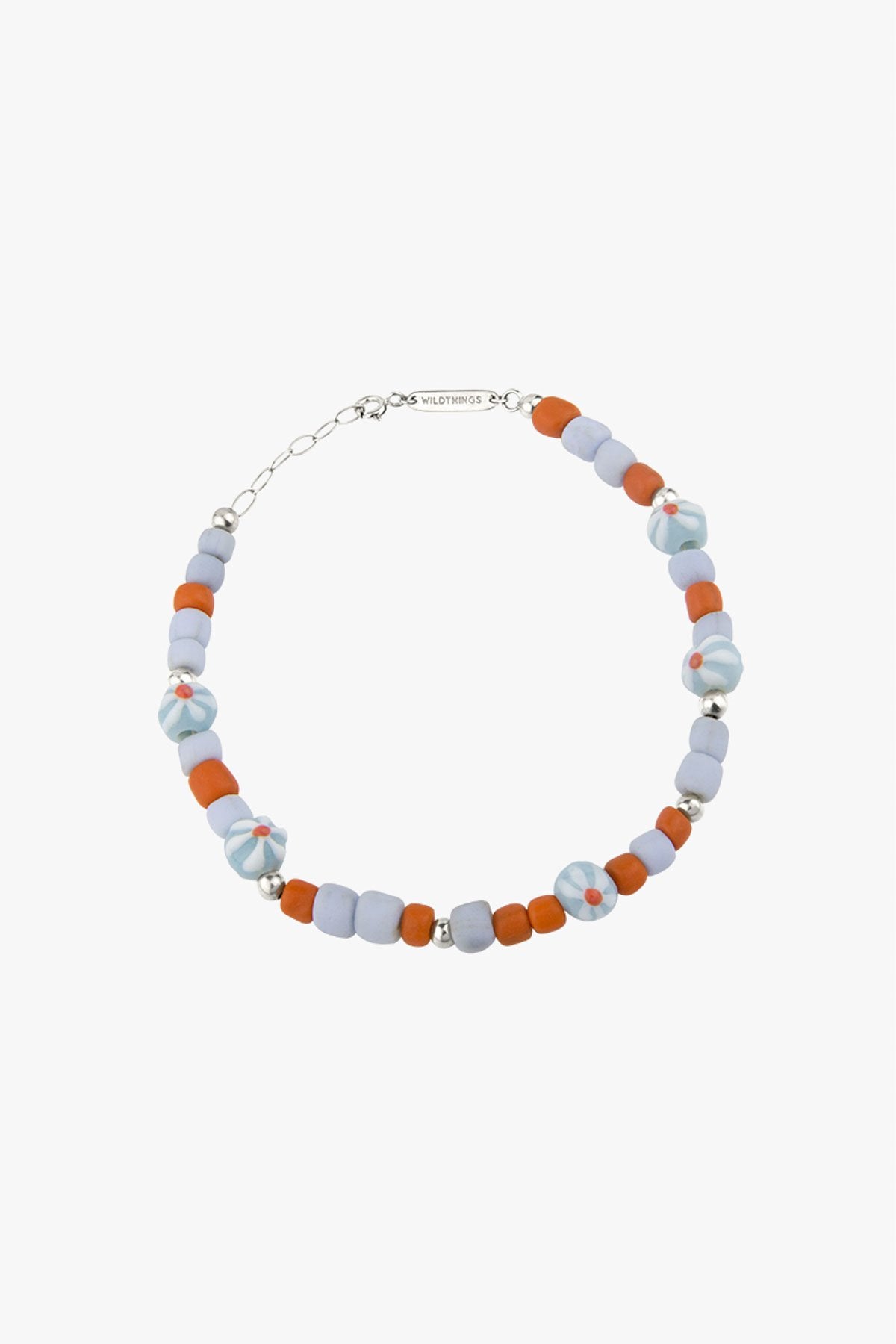 Ocean anklet silver-abc