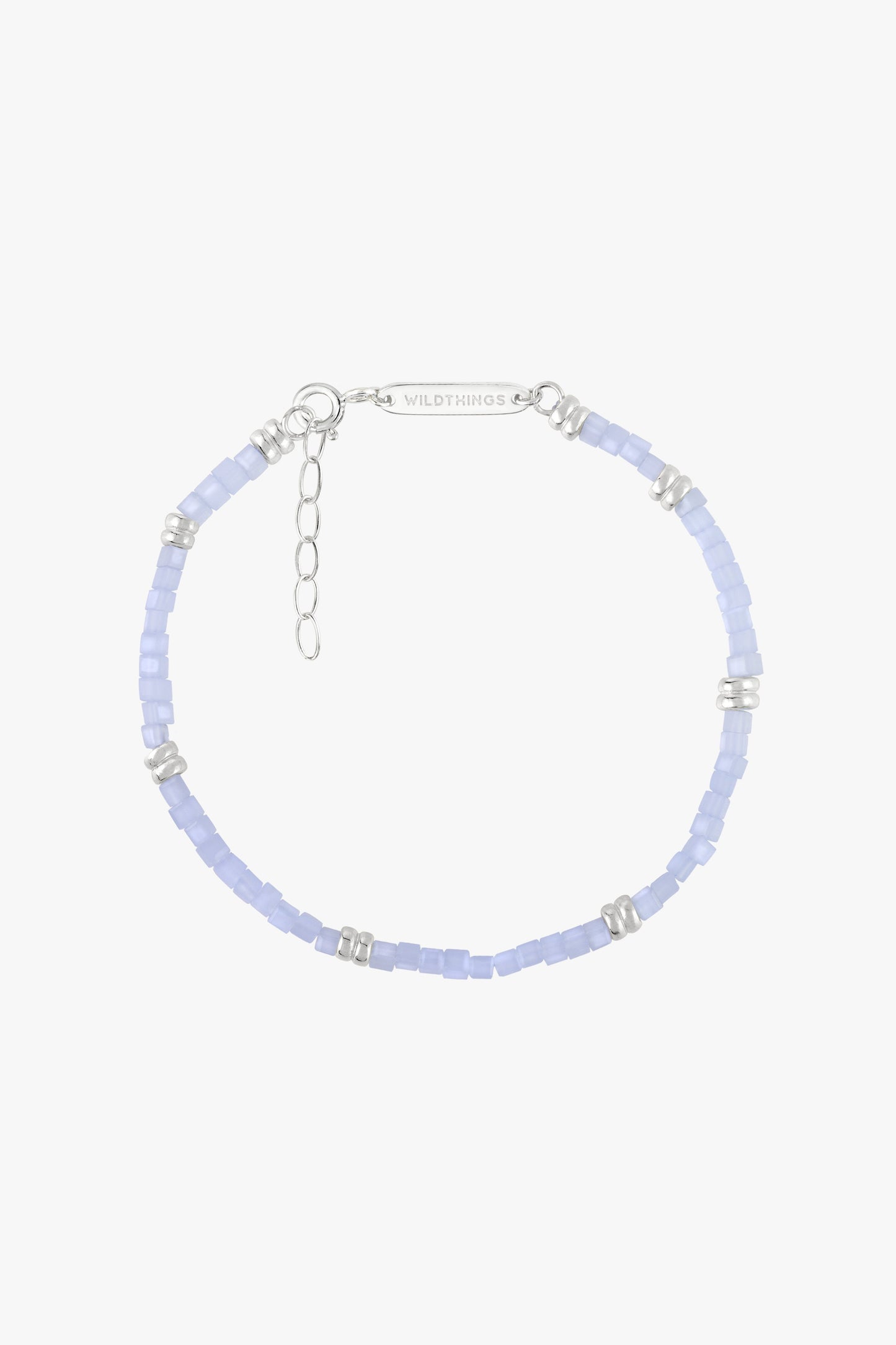 Blue sky bracelet silver-abc