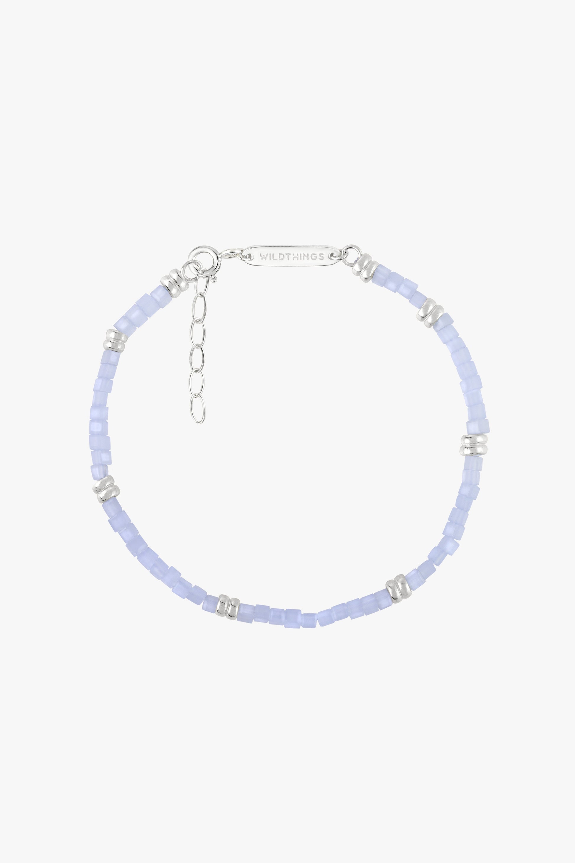 Blue sky bracelet silver-abc