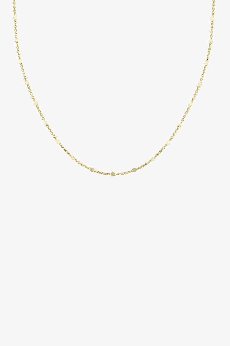 Small drops chain gold plated-Necklace-wildthings_collectables-Gold plated---abc