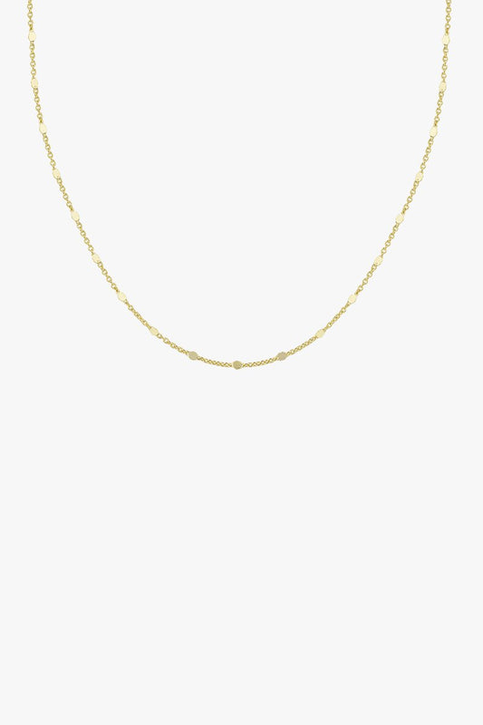 Small drops chain gold plated-Necklace-wildthings_collectables-Gold plated---abc