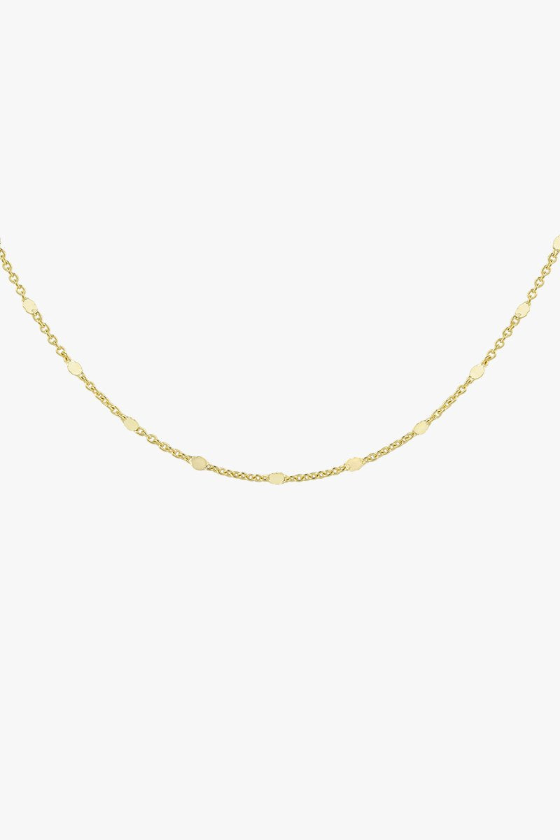 Small drops chain gold plated-Necklace-wildthings_collectables-Gold plated---abc