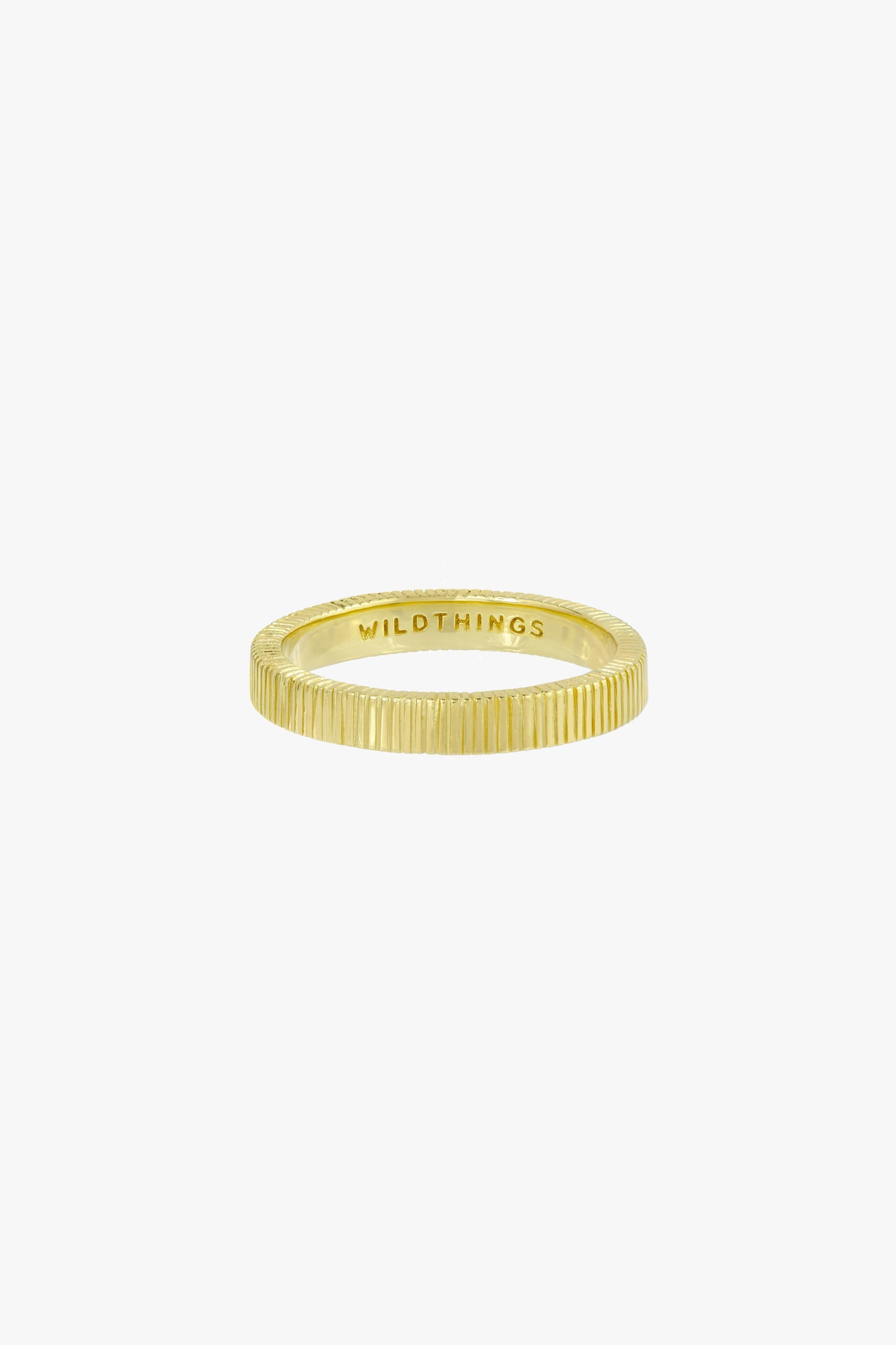 Eternity ring gold plated-abc