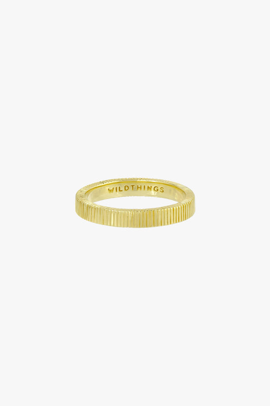 Eternity ring gold plated-abc