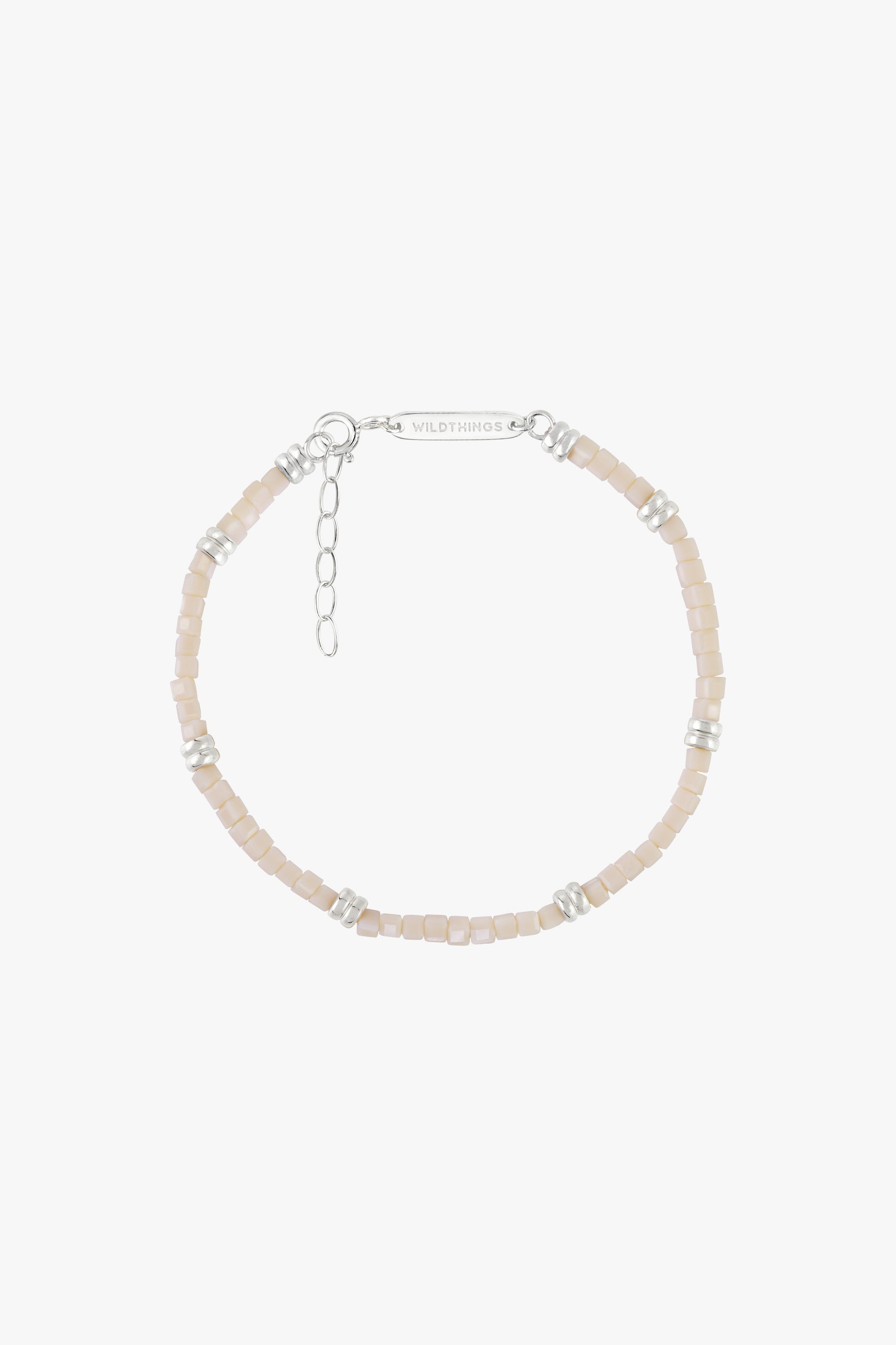 Desert bracelet silver-abc