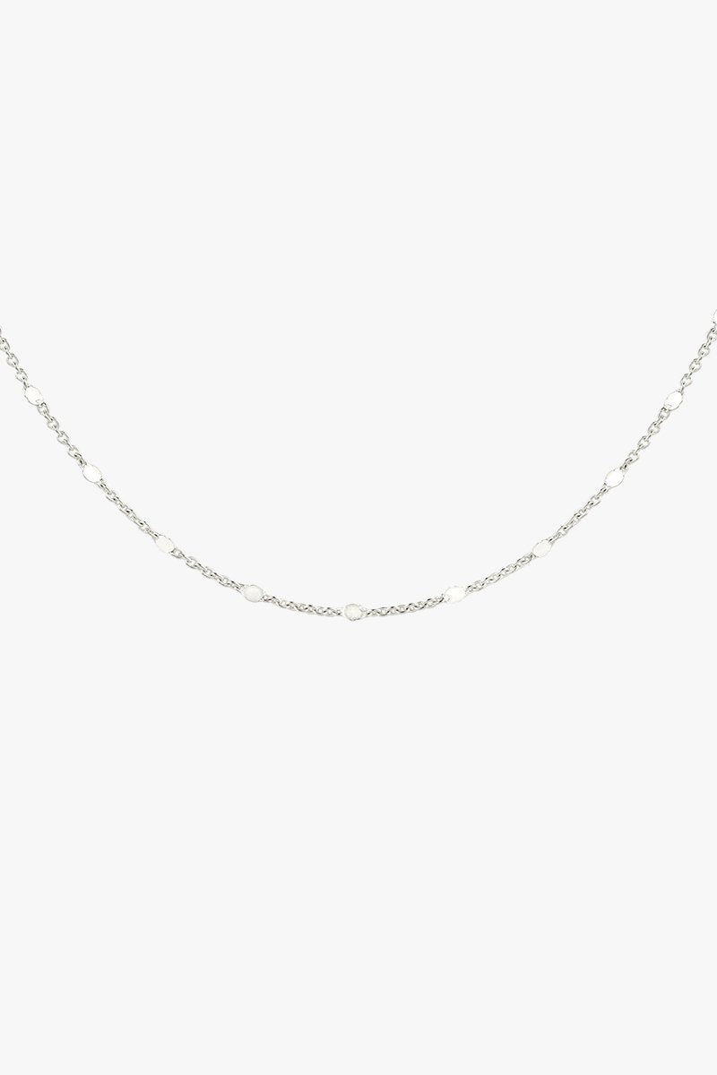 Small drops chain silver-Necklace-wildthings_collectables-Silver---abc