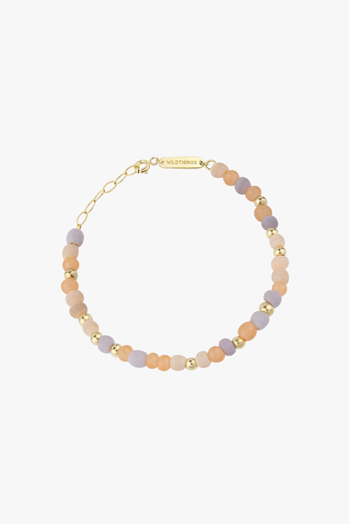 Pink palette bracelet gold plated-Bracelet-wildthings_collectables-Gold plated---abc