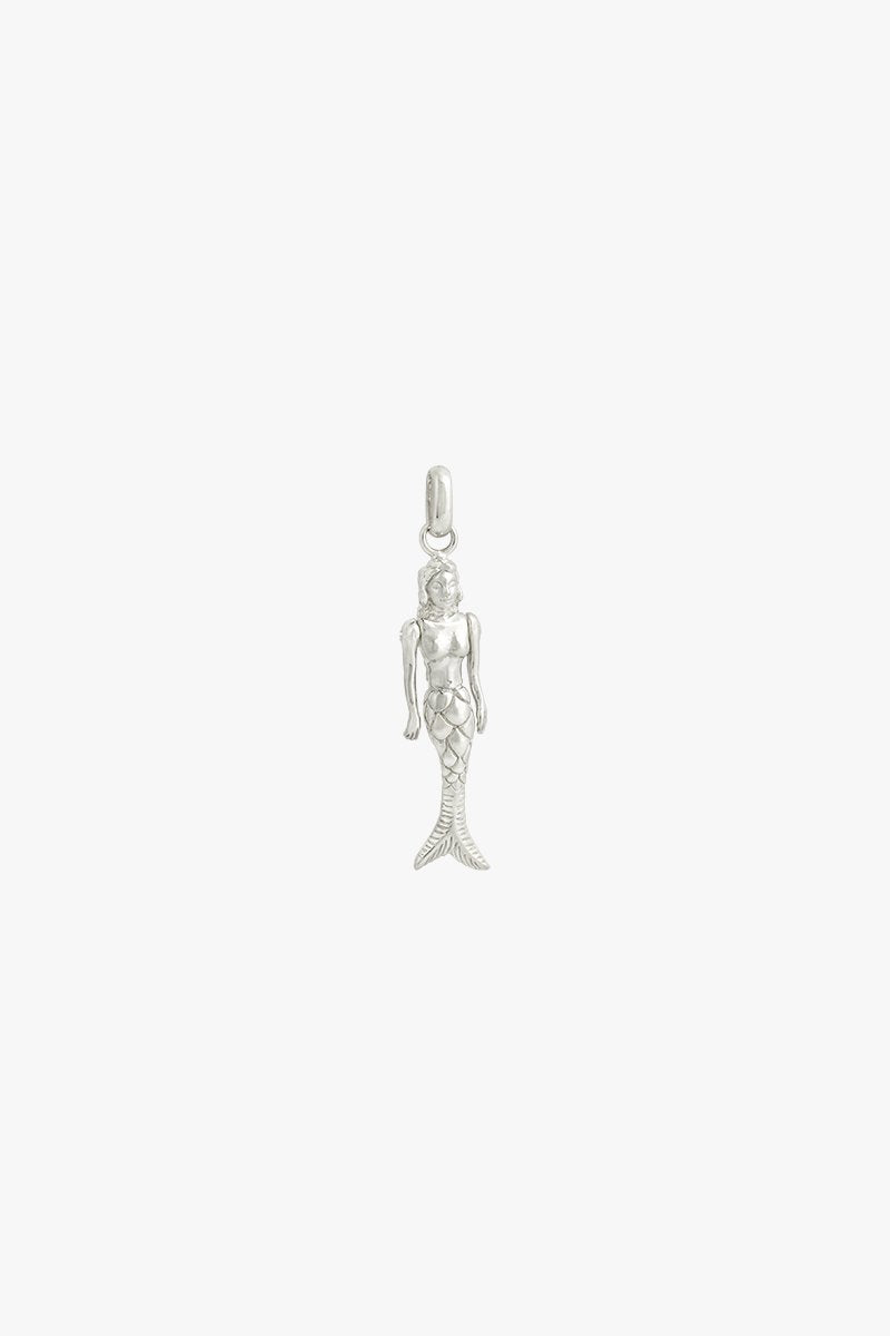 Mermaid pendant silver-abc