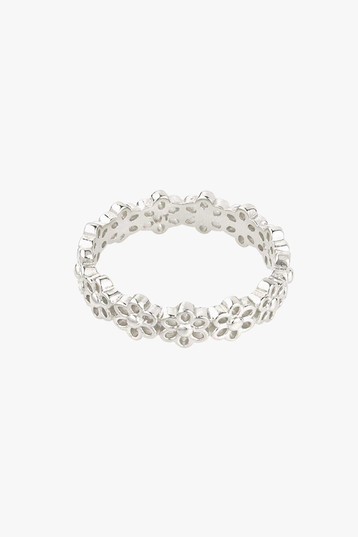 Poppy flower index ring silver-Ring-wildthings_collectables-Silver-1 (US 8 / 18.2 mm)--abc