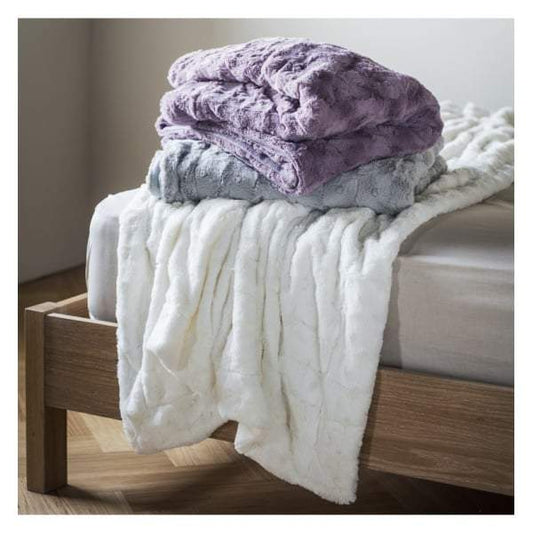 Stellan Fur Throw Cream-Throws-Bodhi-Default Title---abc