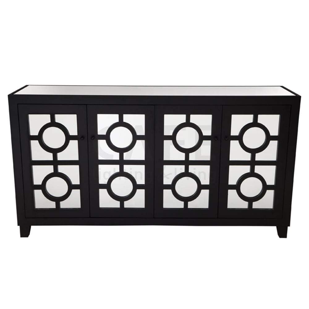 Stockton Buffet - Matt Black-Cupboards and Storage-Cafe Lighting and Living-Default Title---abc