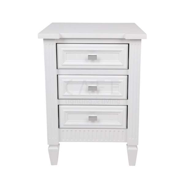 Merci Bedside Table - Small White-abc
