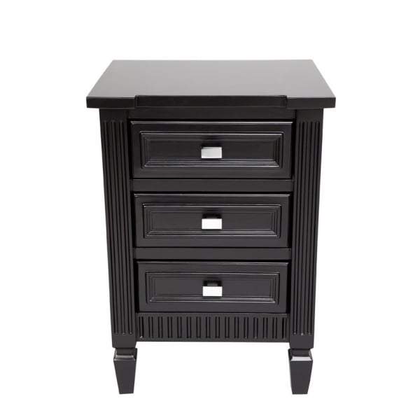 Merci Bedside Table - Small Black-abc