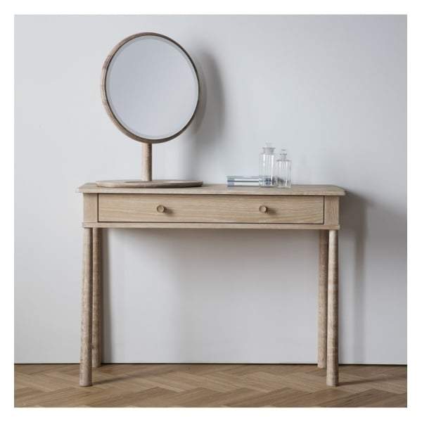 Walter Dressing Table With Drawer-Dressing Tables and Stools-Frank Hudson-Default Title---abc
