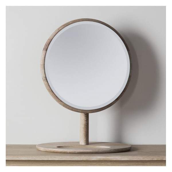 Walter Solid Oak Dressing Mirror 460x635mm-Mirrors-Frank Hudson-Default Title---abc