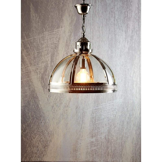 Winston Small in Shiny Nickel-Chandeliers and Ceiling Lights-Emac & Lawton-Default Title---abc