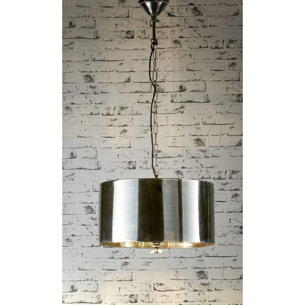 Lexington Hanging Lamp in Silver-abc