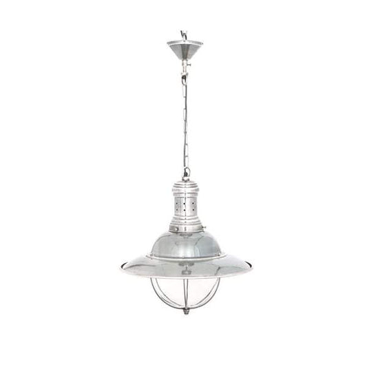 Harrison Hanging Lamp in Silver-abc