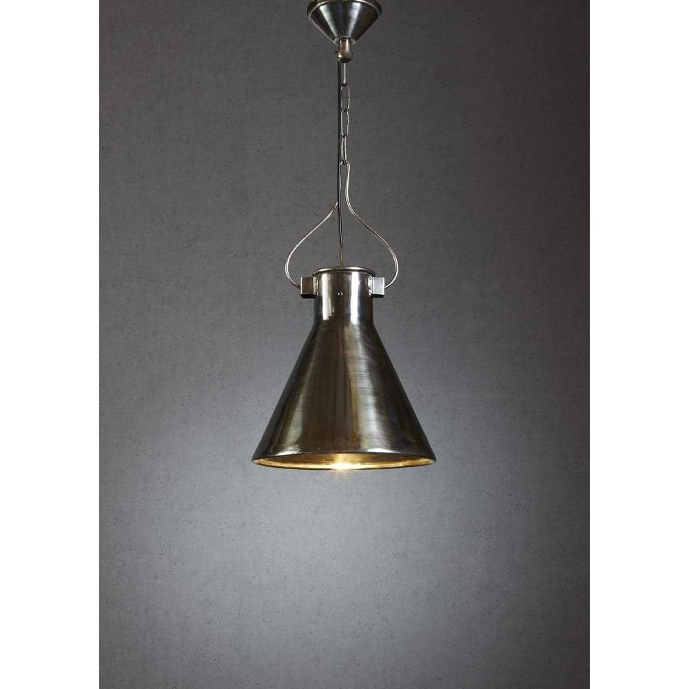 Malawi Hanging Lamp In Silver-abc