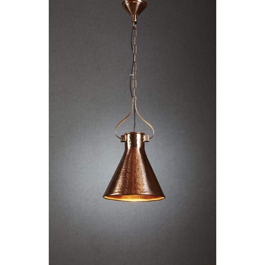 Malawi Hanging Lamp In Copper-abc
