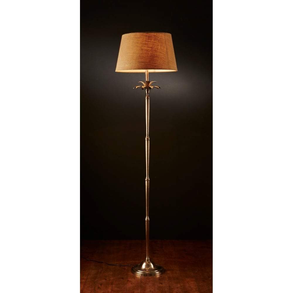 Casablanca Floor Lamp Base Silver-abc