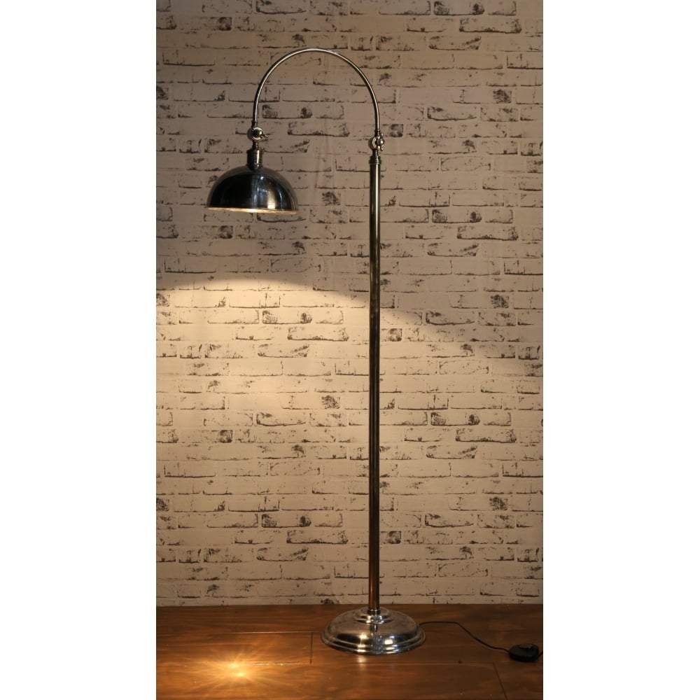 Columbus Floor Lamp Antique Silver-abc