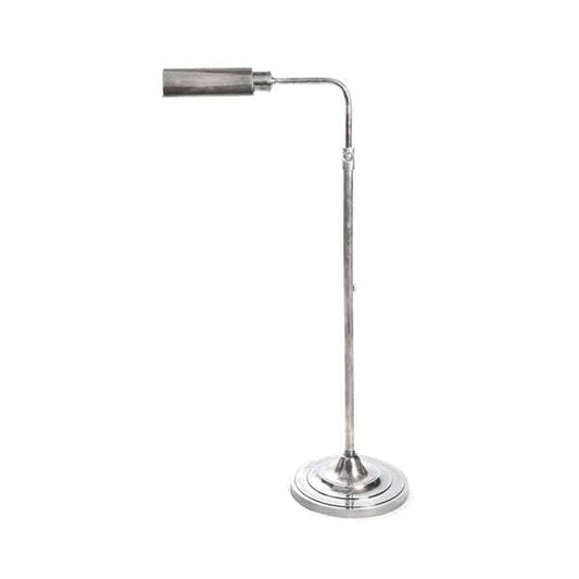Brooklyn Floor Lamp Antique Silver-abc