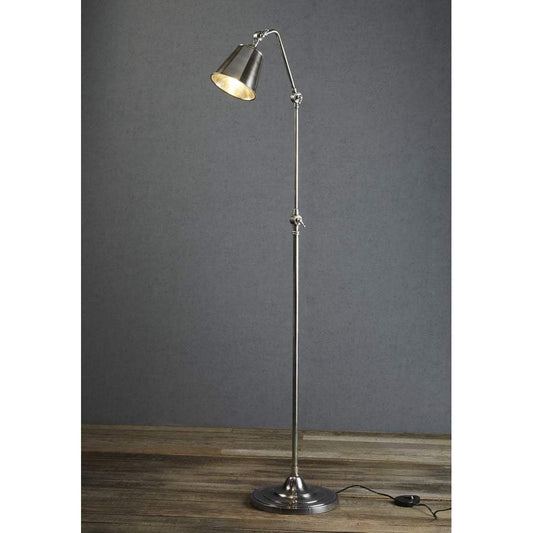 Newbury Floor Lamp Antique Silver-abc