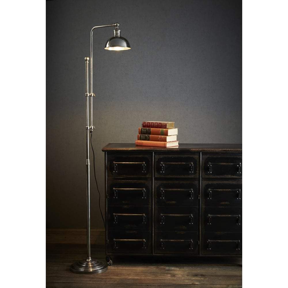 Michigan Floor Lamp Antique Silver-abc