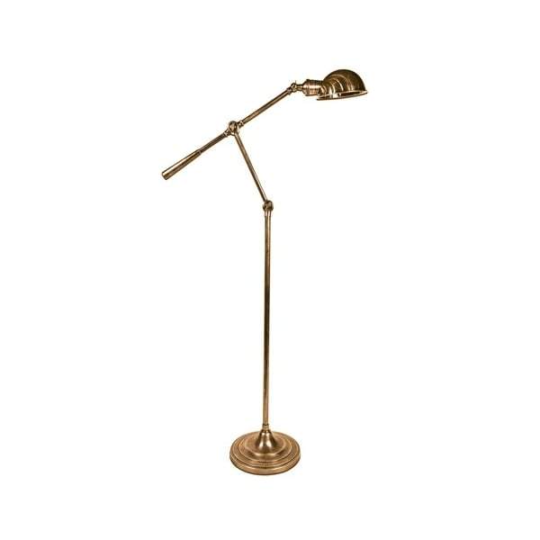 Calais Floor Lamp Antique Brass-abc