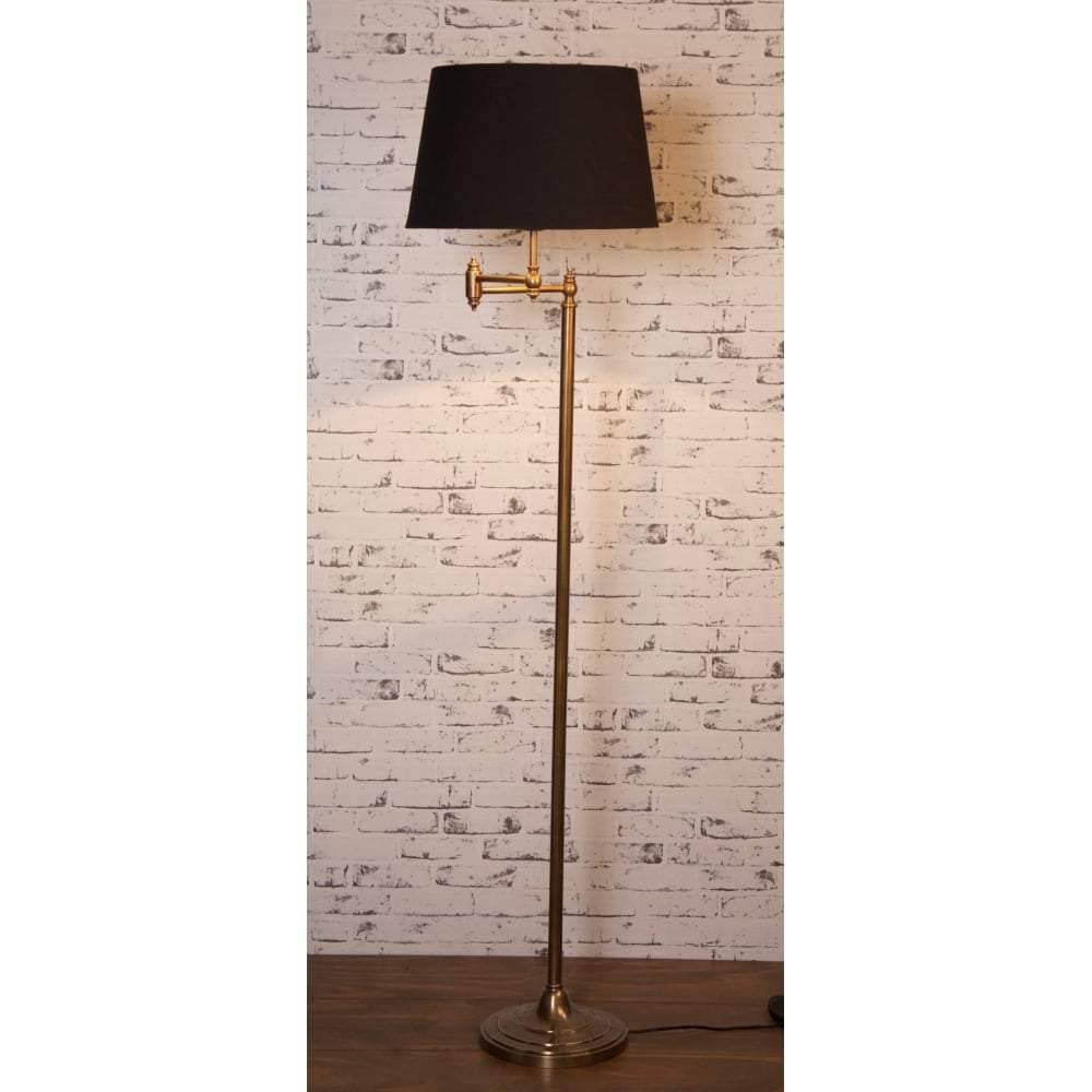 Macleay Floor Lamp Base Brass-abc