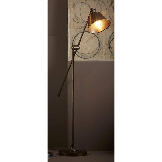 Winslow Floor Lamp Antique Brass-Floor Standing Lamps-Emac & Lawton-Default Title---abc