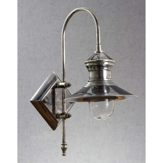 St James Wall Lamp in Antique Silver-Wall Lamps-Emac & Lawton-Default Title---abc