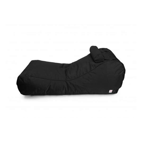 Canggu Contour Lounger Outdoor Bean Bag - Black-abc