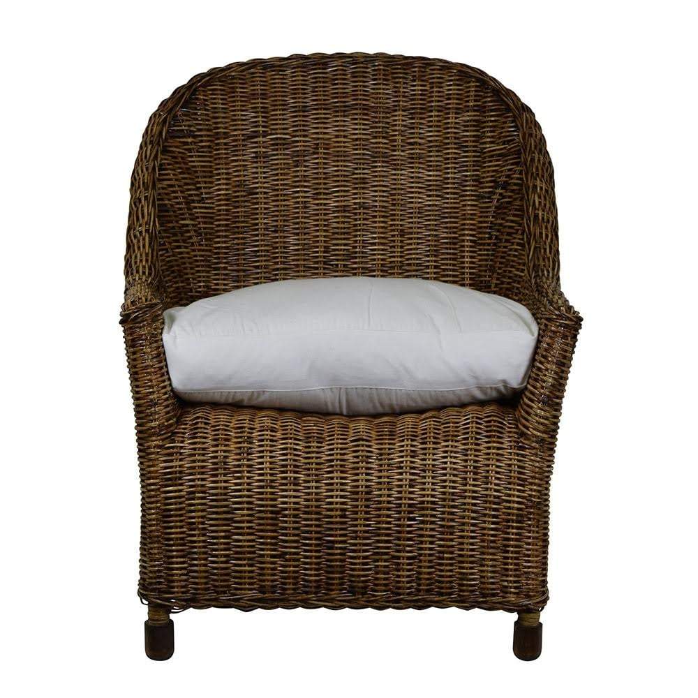 Plantation Rattan Lounge Chair-Seating-Theo and Joe-Default Title---abc