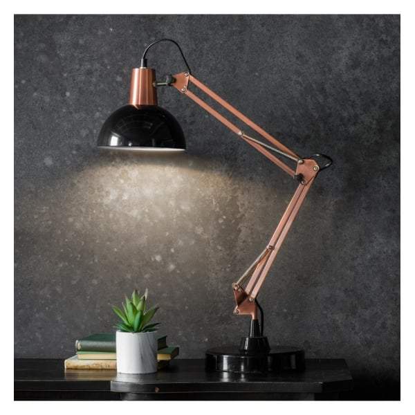Walden Table Lamp Bronze and Black 720mm-Table Lamps-Bodhi-Default Title---abc