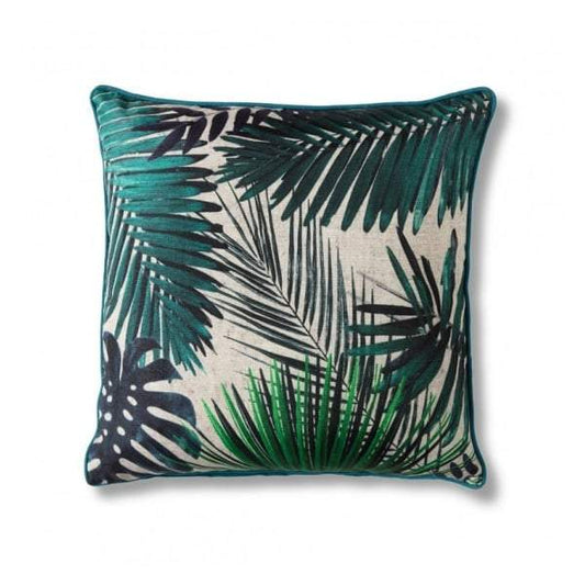 Palm Leaves Cushion W450 x H450mm-abc
