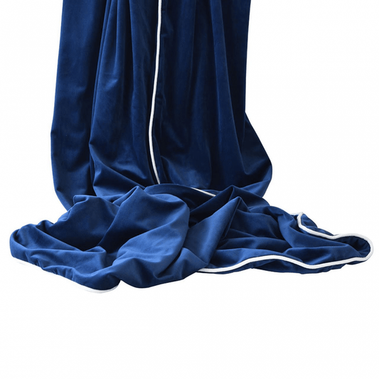Rodeo Luxury Throw Navy-Throws-Theo and Joe-Default Title---abc