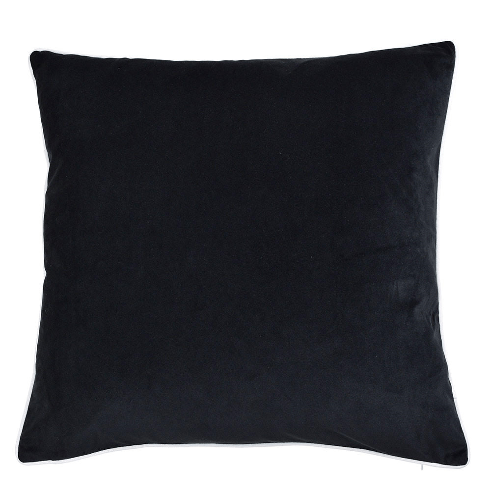 Rodeo Black Cushion Cover-Cushions-Theo and Joe-Default Title---abc