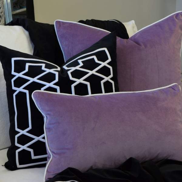 Rodeo Mauve Cushion Cover-Cushions-Theo and Joe-Default Title---abc