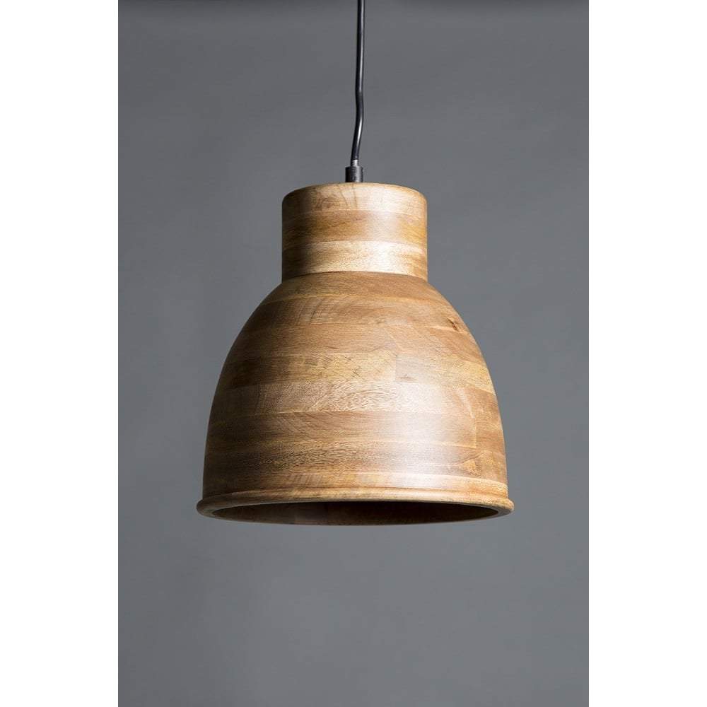 Veneto Wooden Pendant Lamp-Chandeliers and Ceiling Lights-Emac & Lawton-Default Title---abc