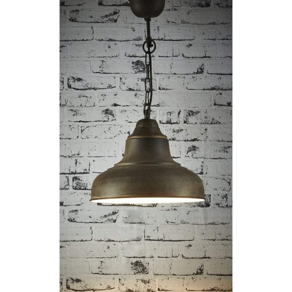 Brasserie Overhead Small Rust-abc