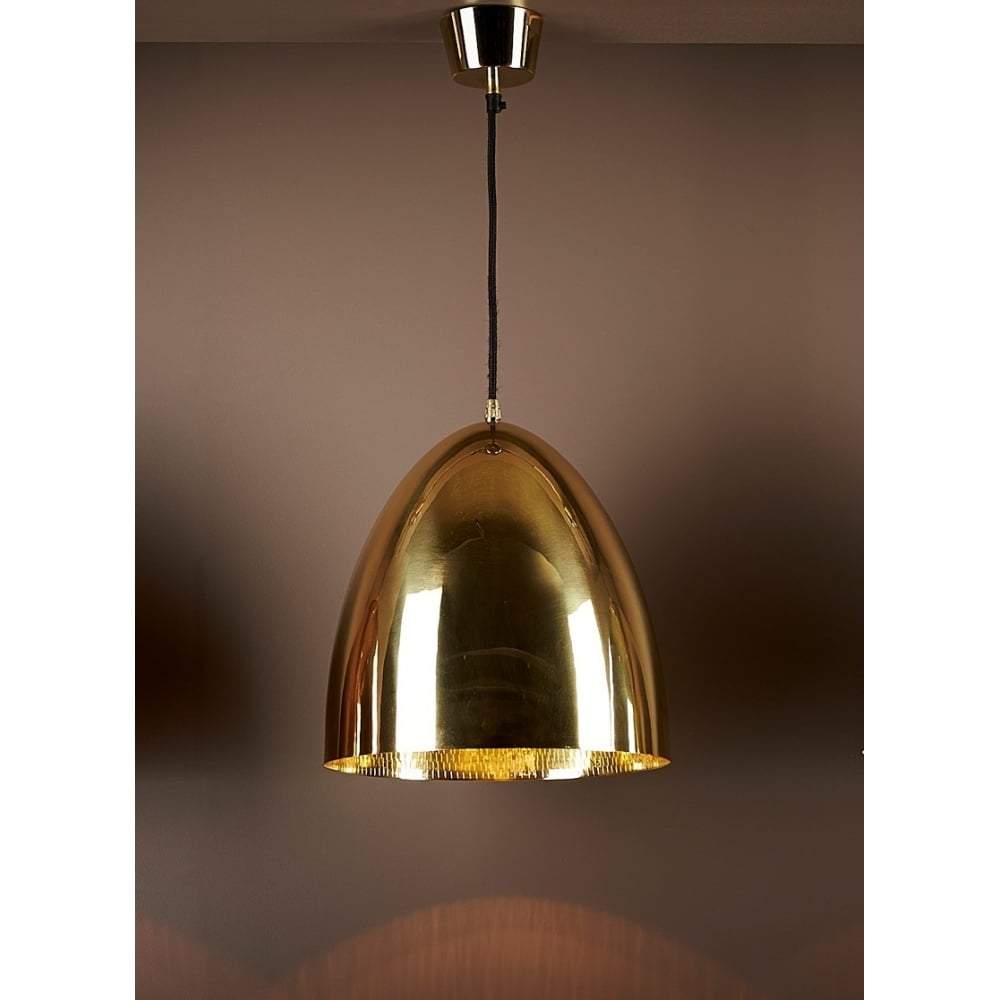 Egg Ceiling Lamp Brass-abc