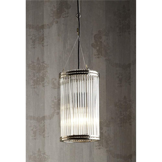 Verre Small Pipe Glass Pendant Lamp-Chandeliers and Ceiling Lights-Emac & Lawton-Default Title---abc