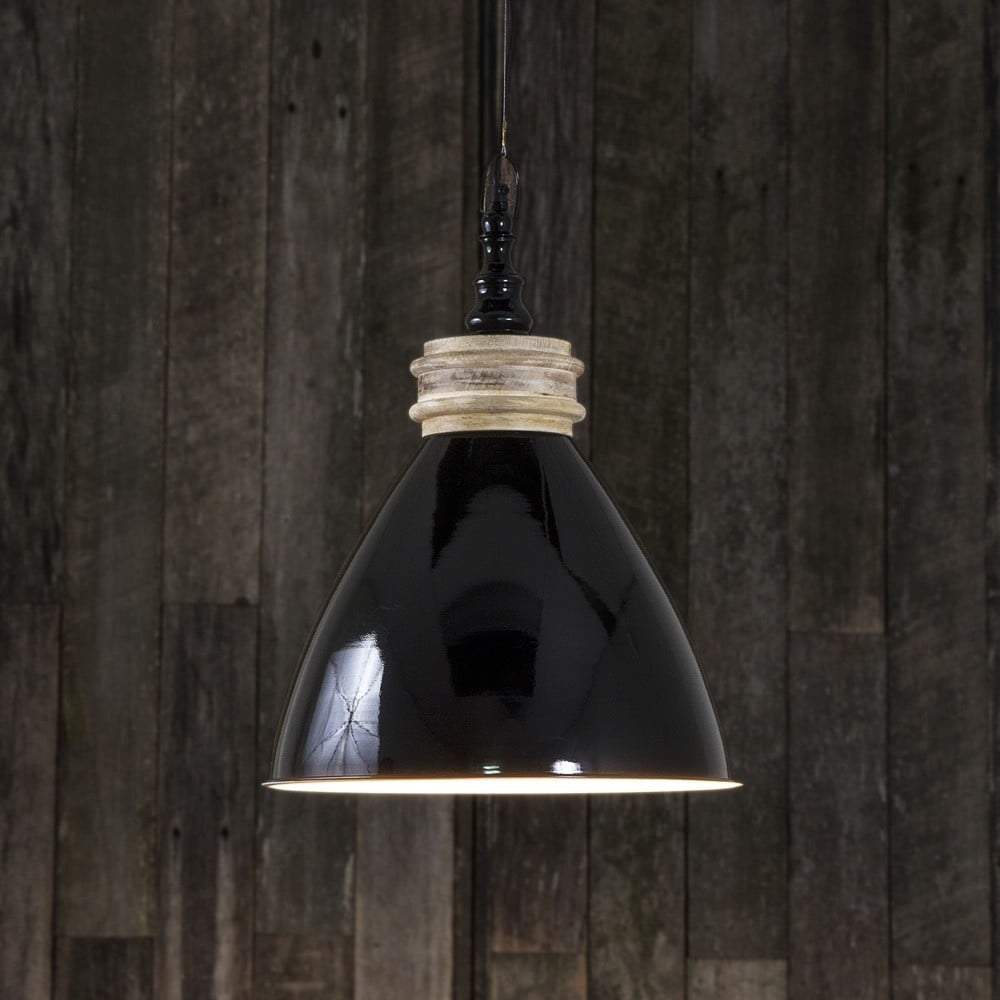 Sardinia Hanging Lamp in Black-Chandeliers and Ceiling Lights-Emac & Lawton-Default Title---abc