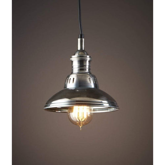 Metro Overhead Lamp Antique Silver-abc