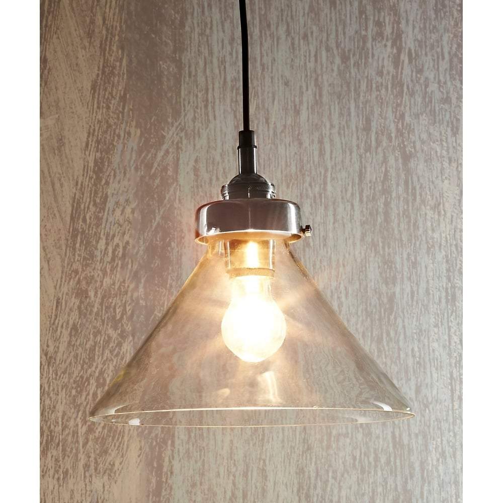 Franklin Hanging Lamp in Ant.Silver-abc