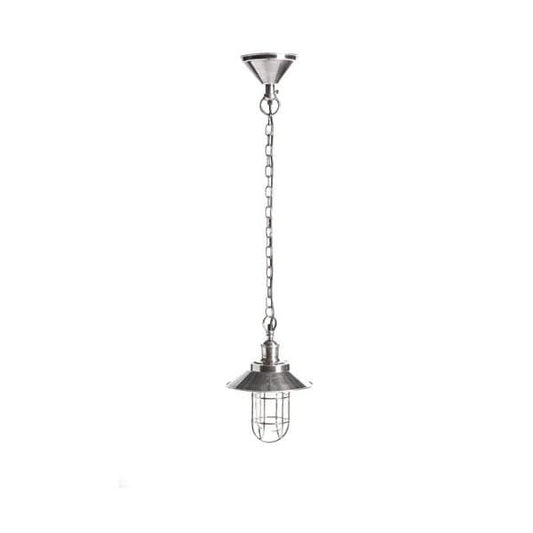 Maine Overhead Lamp in Silver-abc