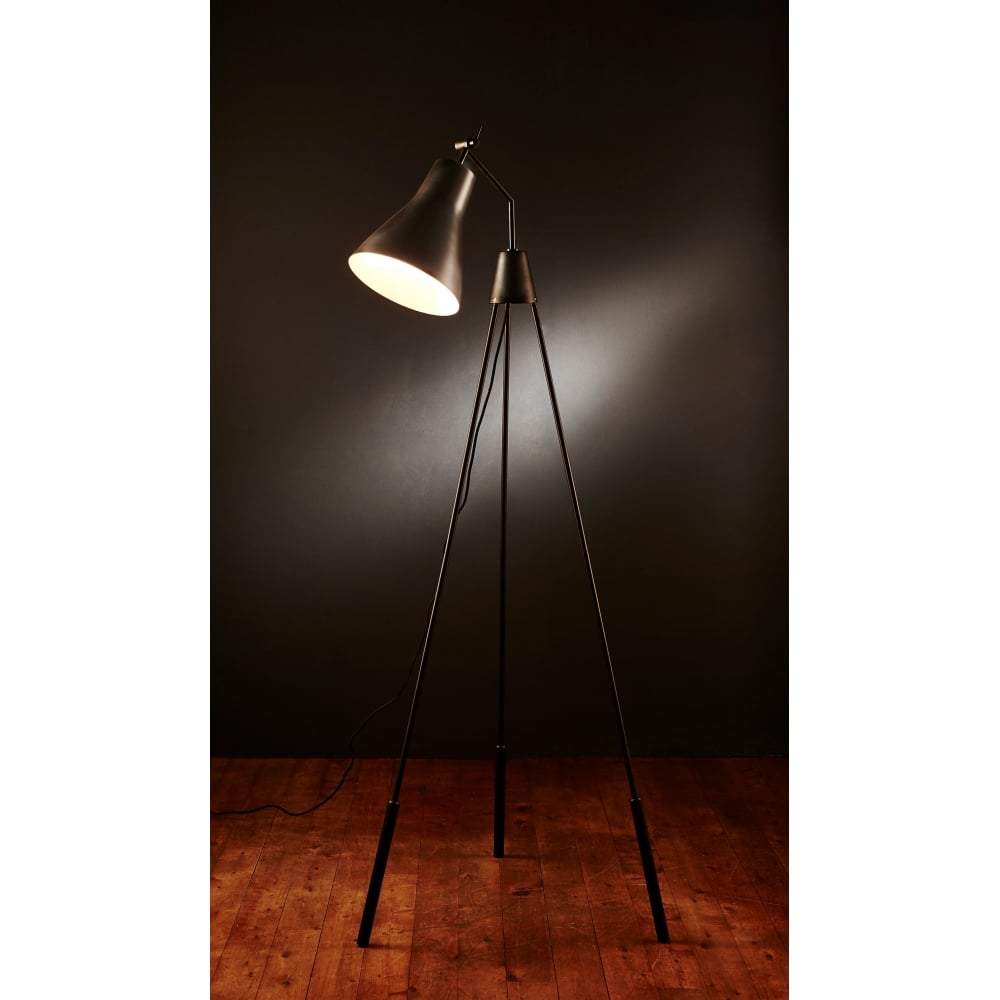Rotterdam Floor Lamp in Antique Zinc-Floor Standing Lamps-Emac & Lawton-Default Title---abc