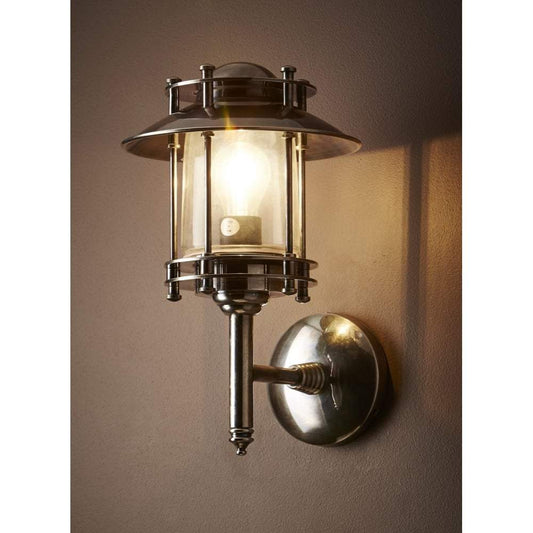 Turner Wall Lamp Antique Silver-Outdoor Lighting-Emac & Lawton-Default Title---abc